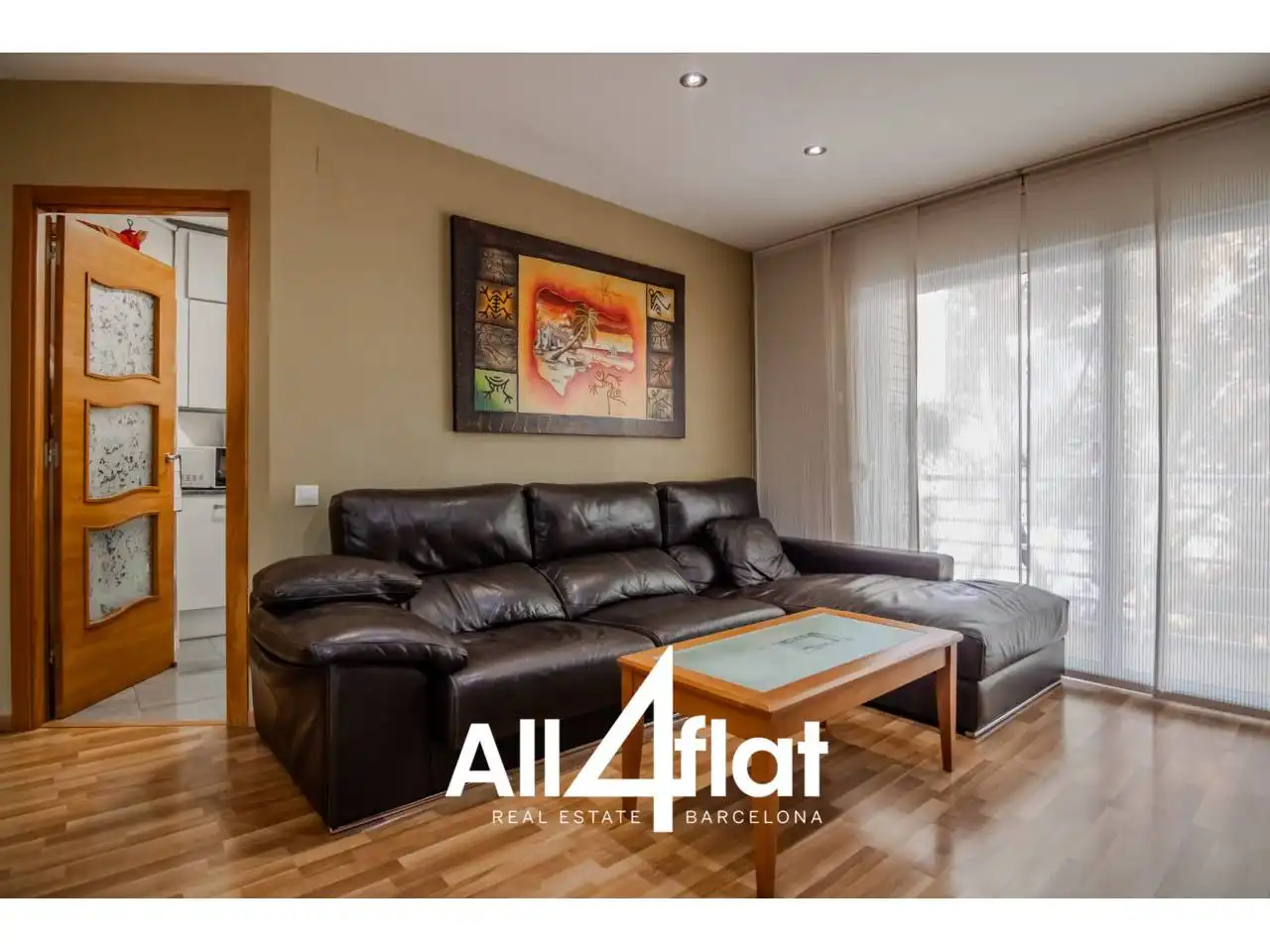 Living room of Duplexes for rent in Barcelona  with Air Conditioner, Heating and Terrace