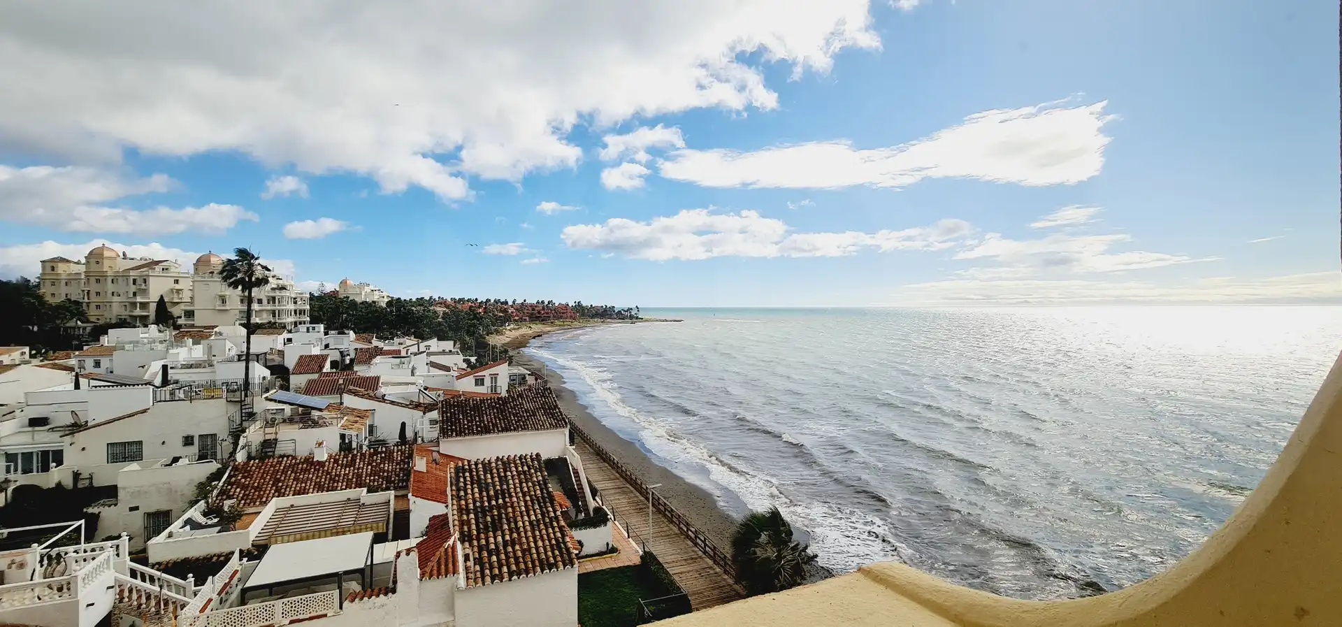Exterior view of Study for sale in Estepona  with Air Conditioner, Heating and Terrace