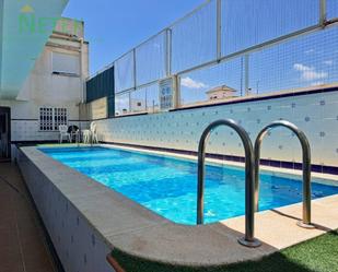 Swimming pool of Single-family semi-detached for sale in Benejúzar