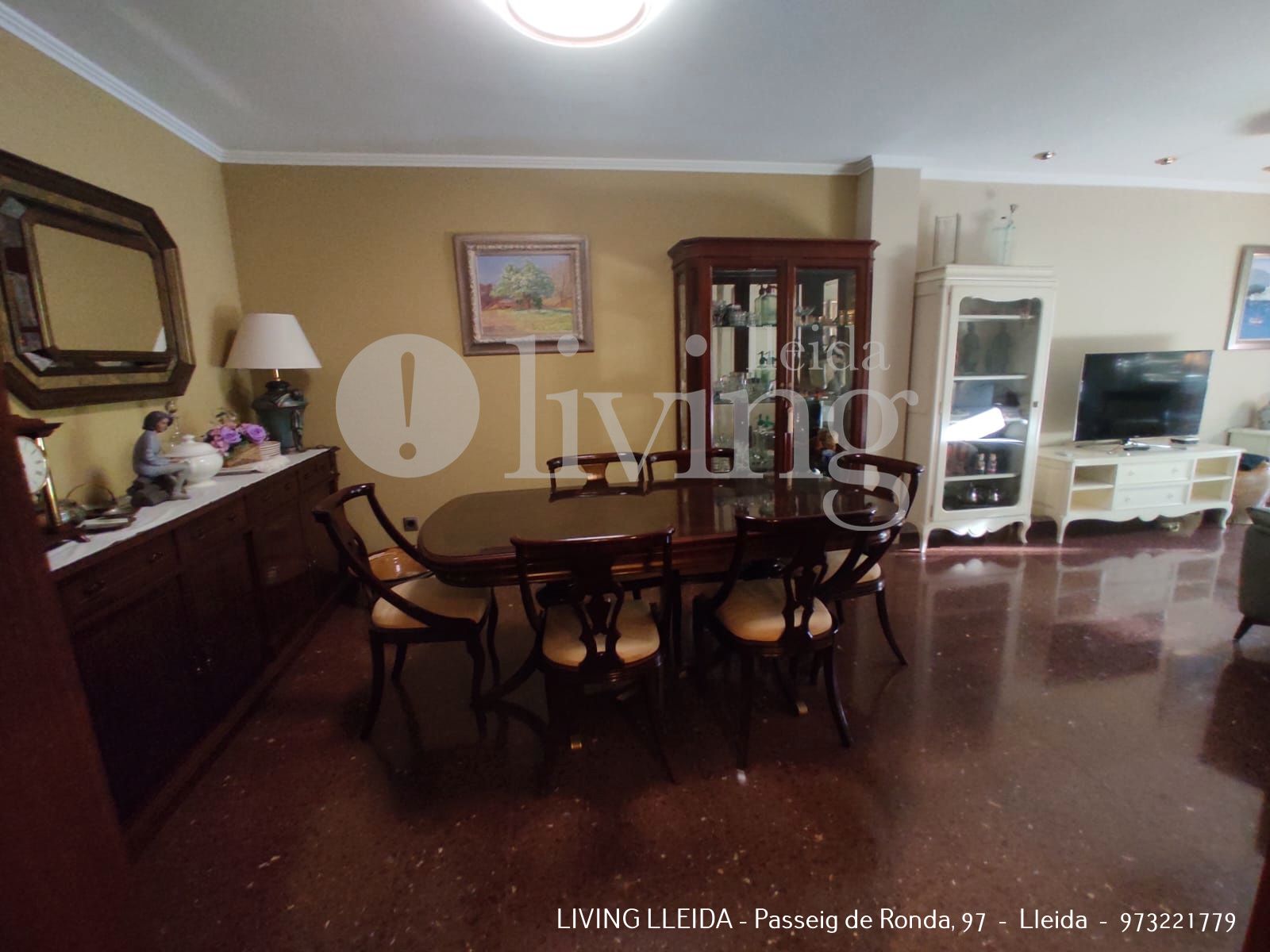 Dining room of Flat for sale in  Lleida Capital  with Air Conditioner, Heating and Terrace