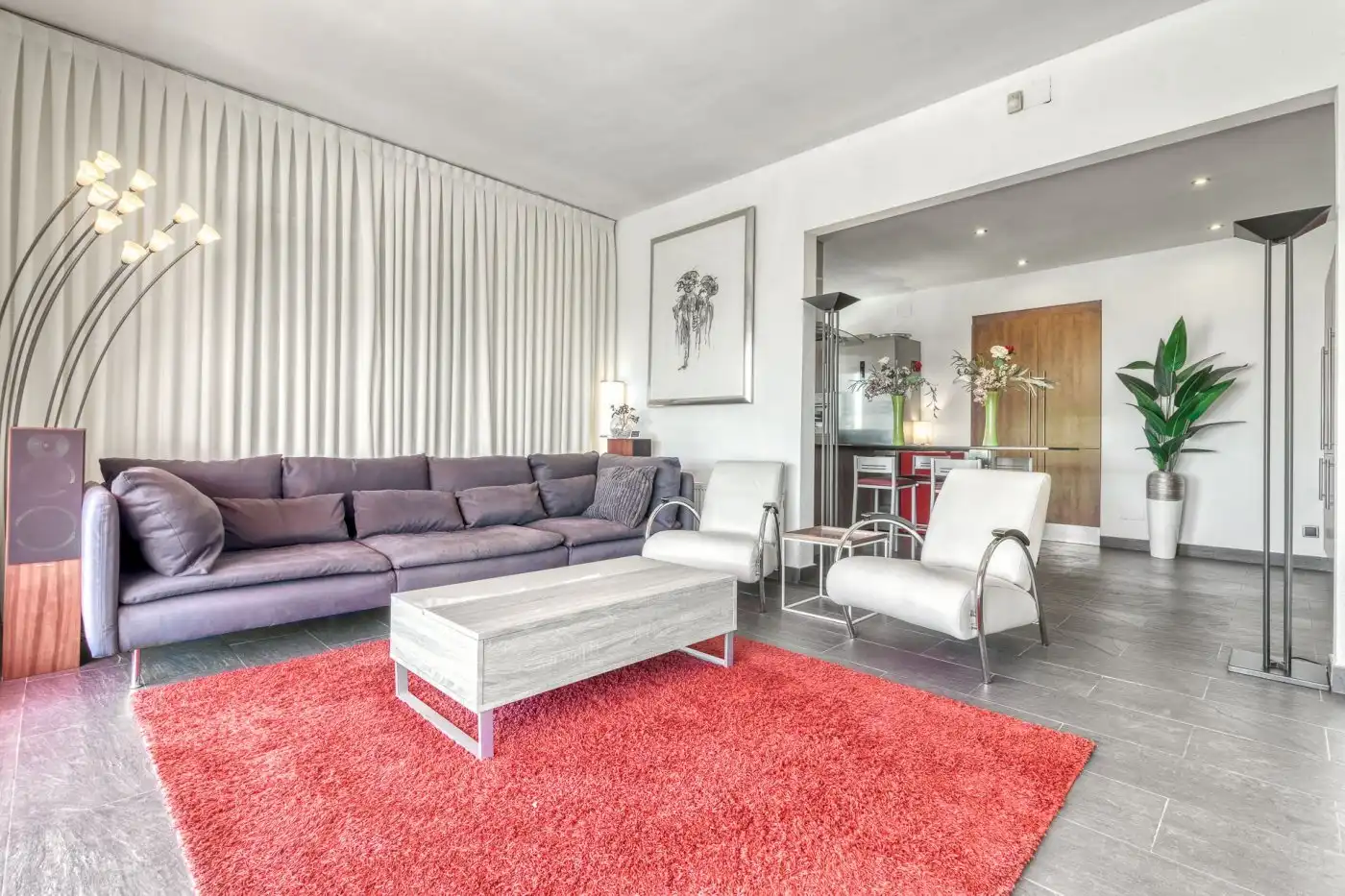 Sala d'estar de Casa o xalet en venda en Roses amb Aire condicionat, Calefacció i Jardí privat