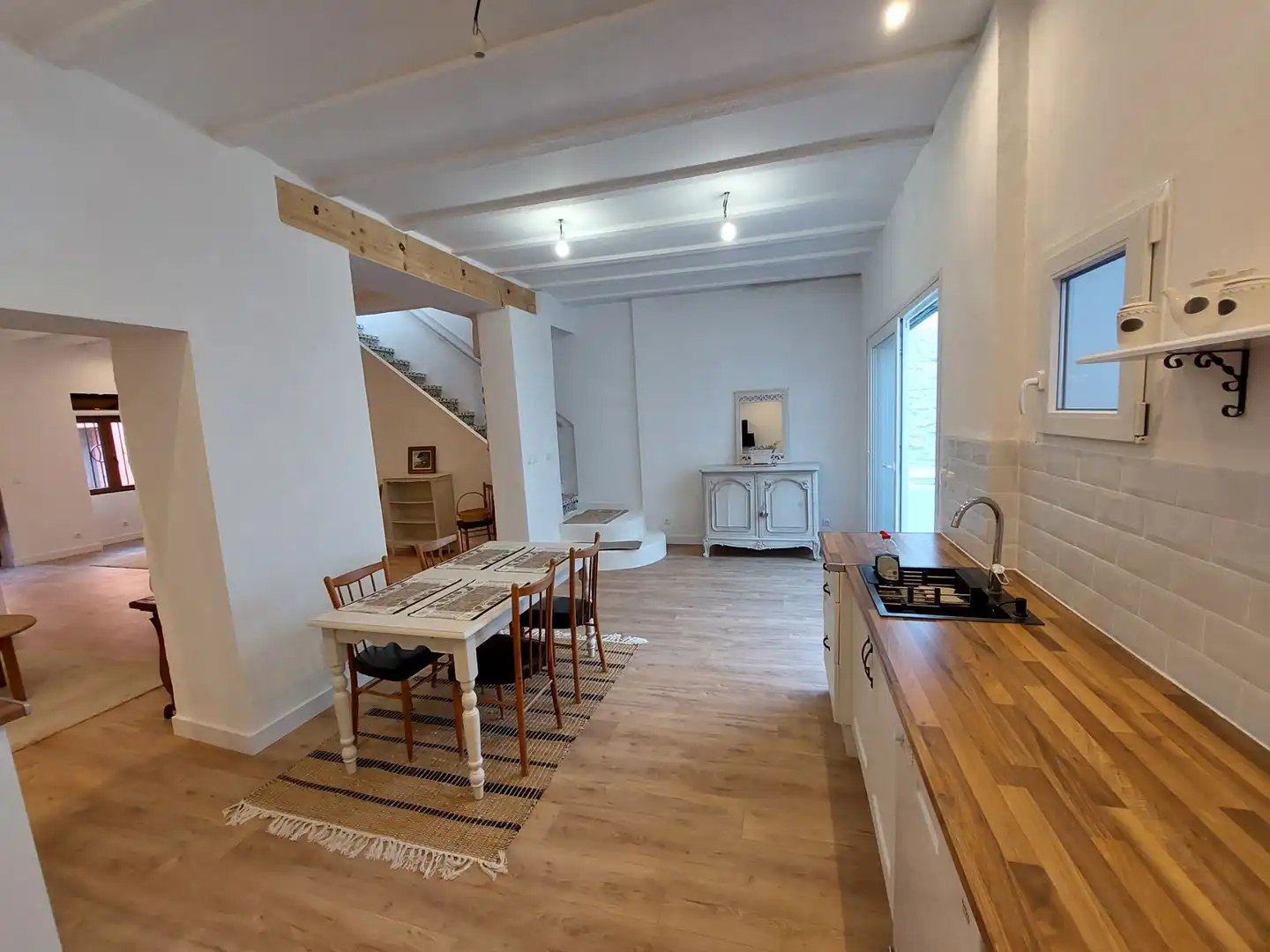 Cocina de Casa adosada en venta en Ondara con Aire acondicionado, Calefacción y Terraza