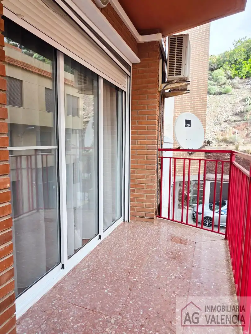 Terraza de Piso de alquiler en Almenara con Aire acondicionado, Calefacción y Amueblado