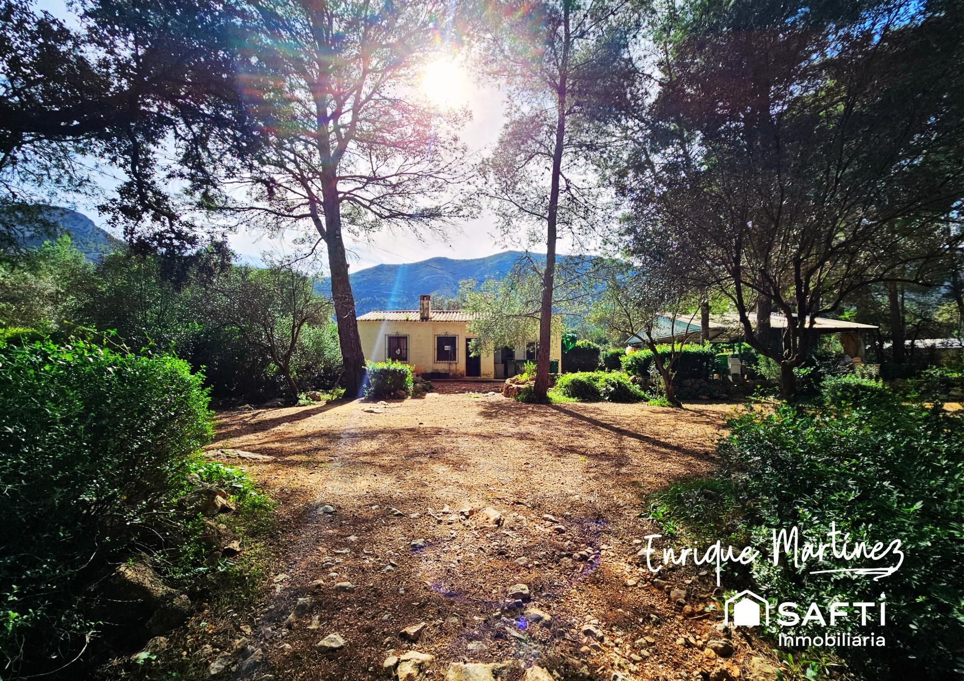 Vista exterior de Finca rústica en venda en Parcent amb Terrassa