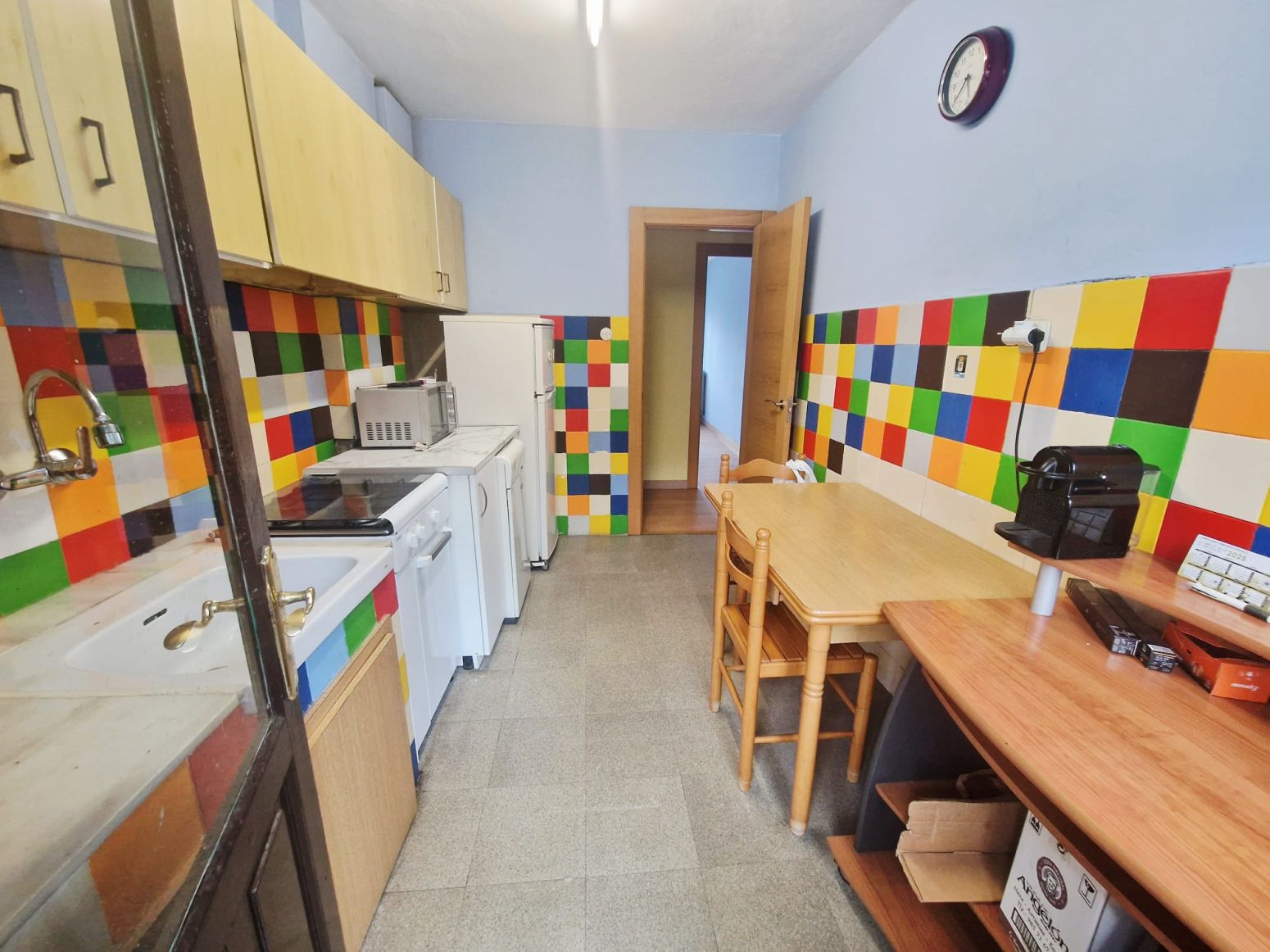 Kitchen of Flat for sale in Avilés  with Heating and Terrace