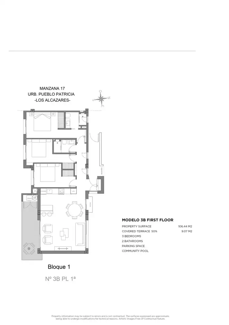 Appartement compact avec piscine à vendre à Centro, imagen 21