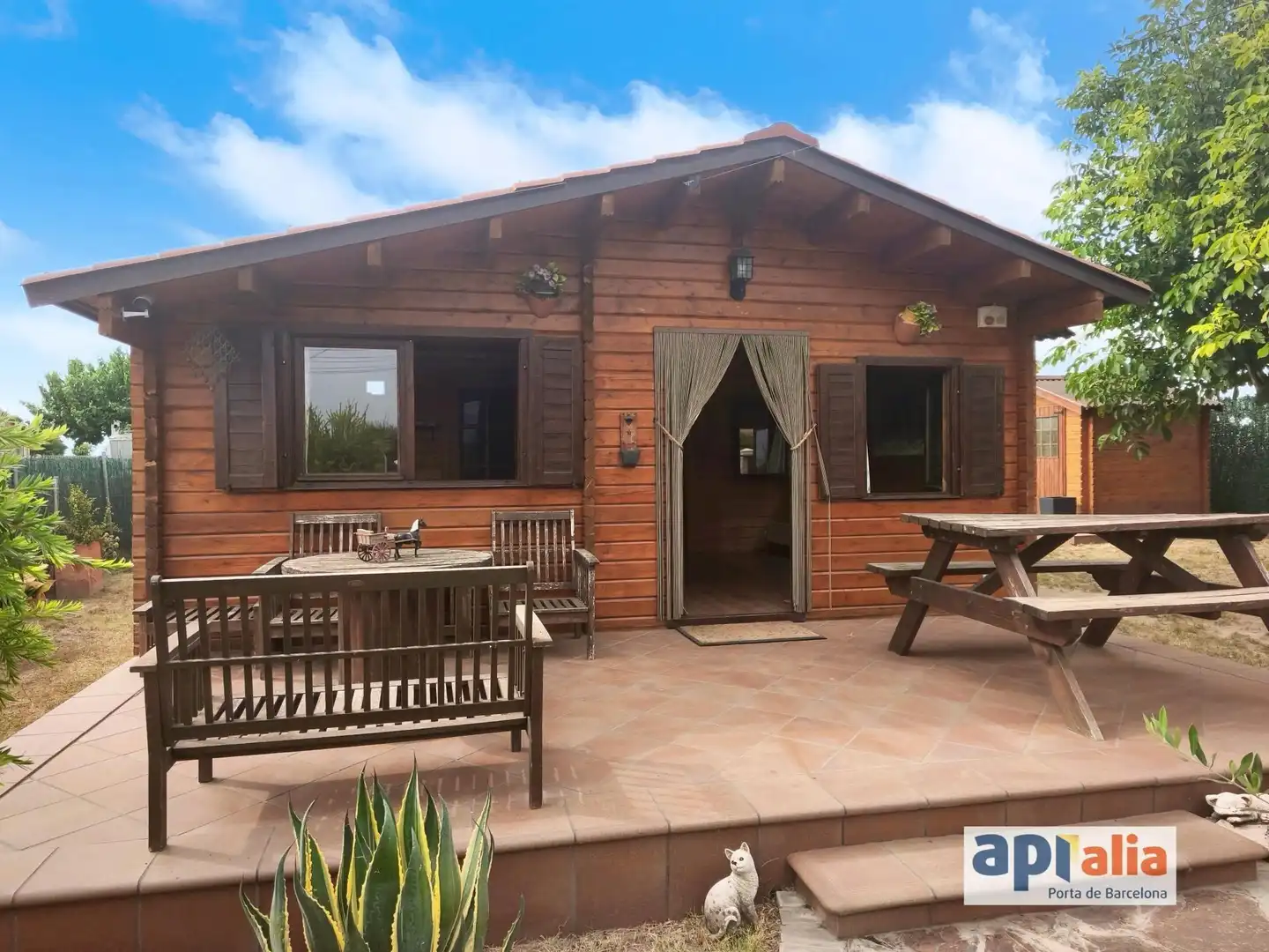 Terraza de Finca rústica en venta en Masquefa con Calefacción y Parquet