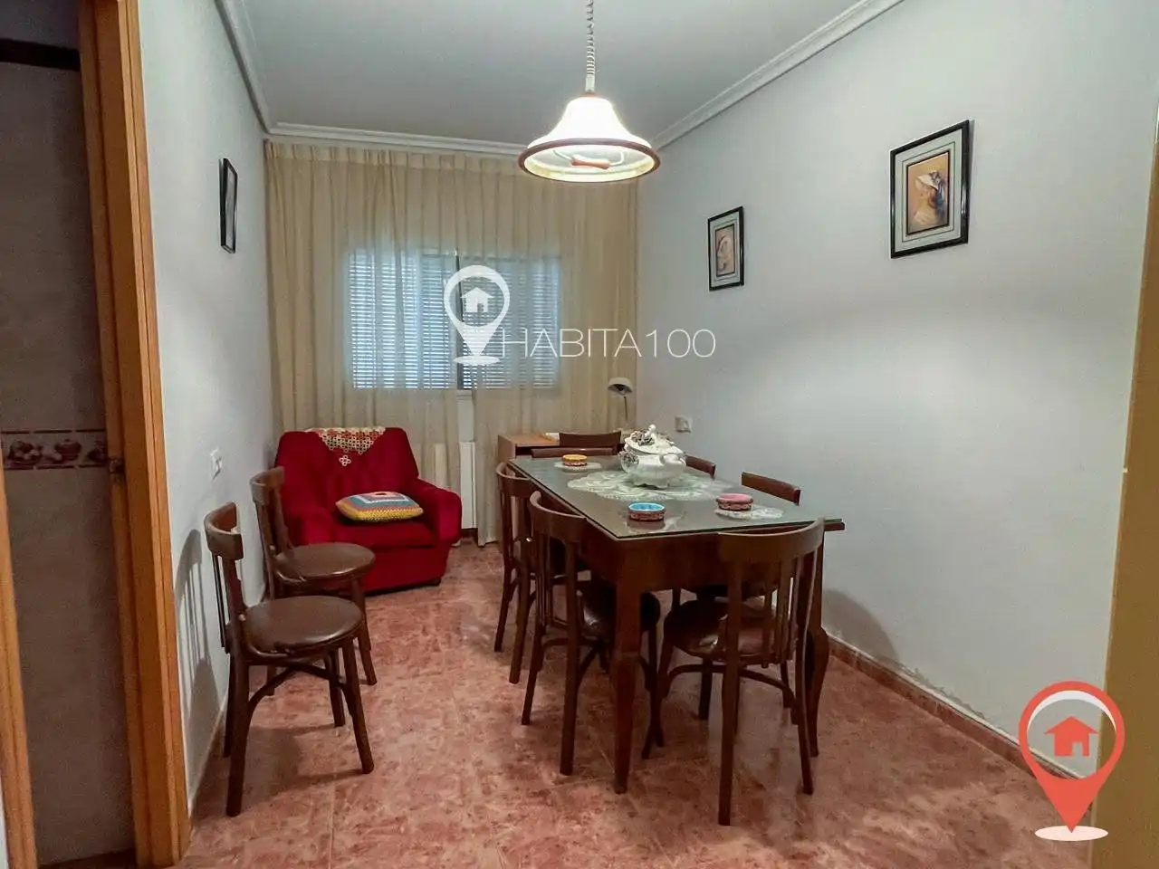 Dining room of Houses for sale in Portilla  with Heating and Furnished