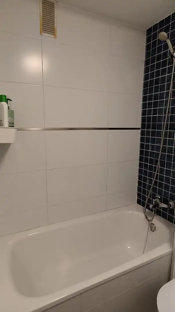 Bathroom of Flat for rent in Málaga  with Air Conditioner, Parquet flooring and Furnished