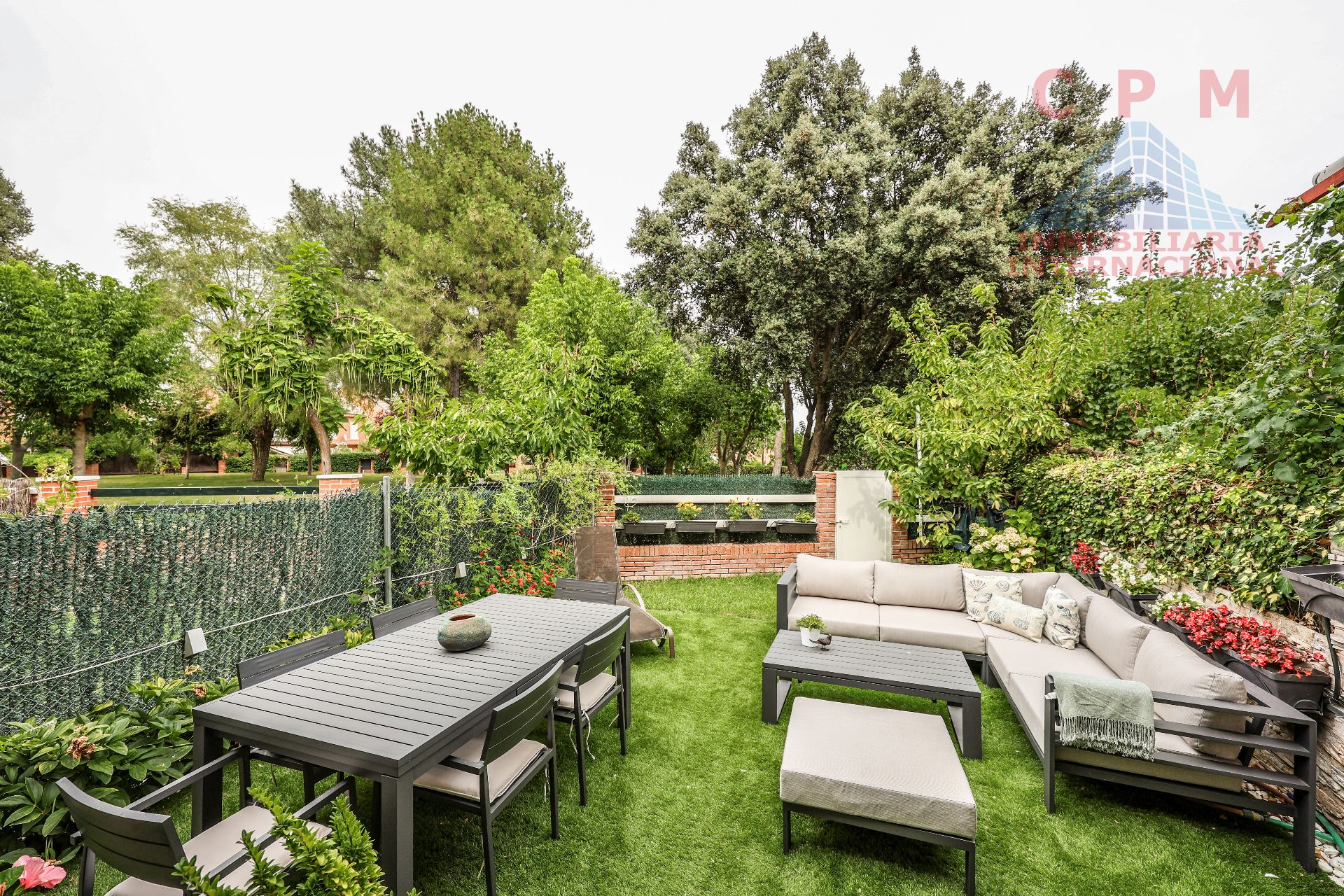 Terrassa de Casa adosada de lloguer en Boadilla del Monte amb Aire condicionat, Calefacció i Jardí privat