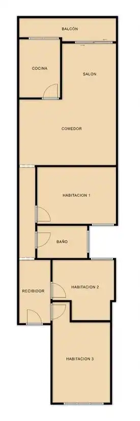 Piso con terraza en venta en PARIS DE, imagen 21