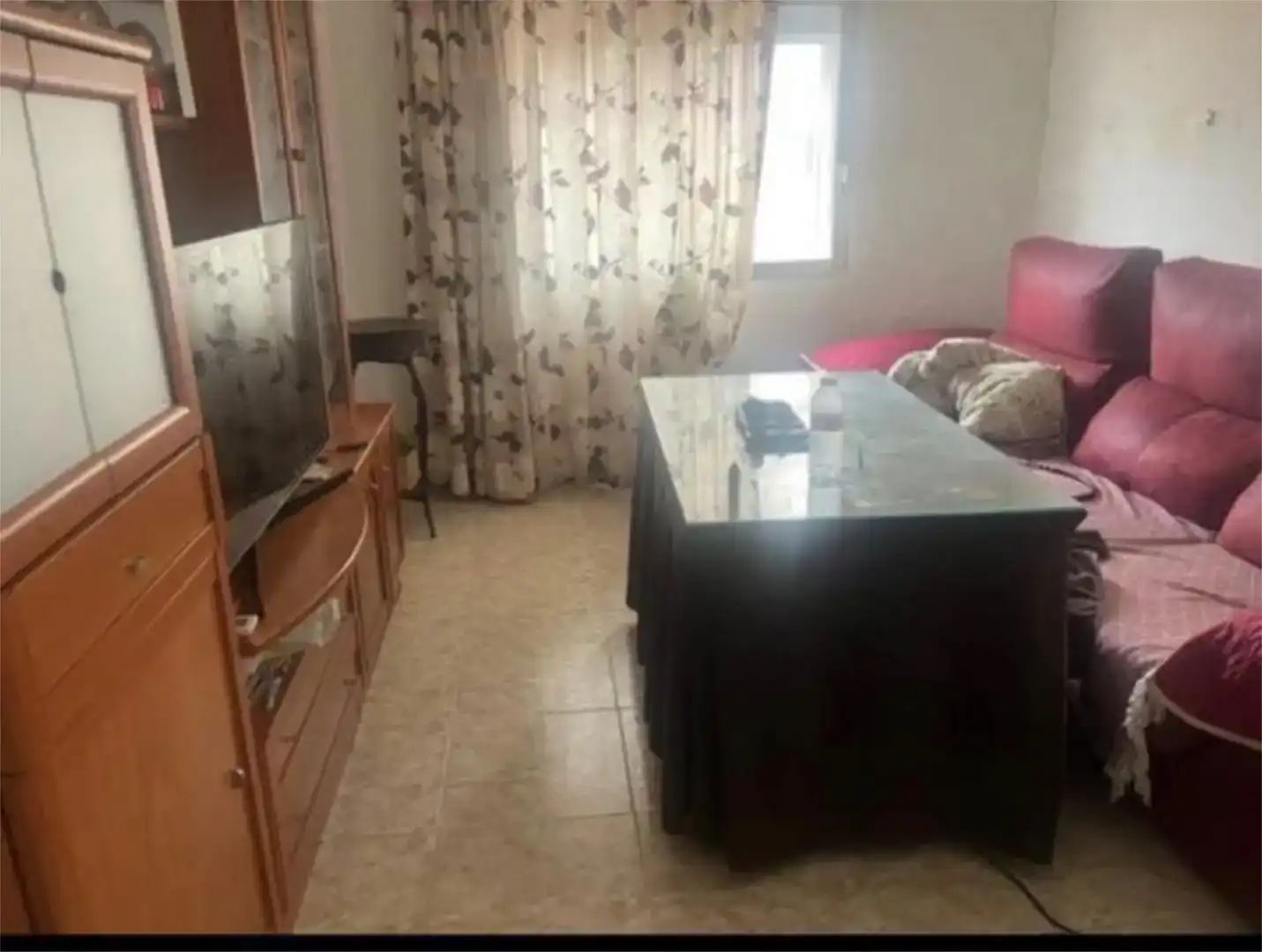 Sala d'estar de Pis per a compartir en Cáceres amb Aire condicionat, Moblat i Balcó