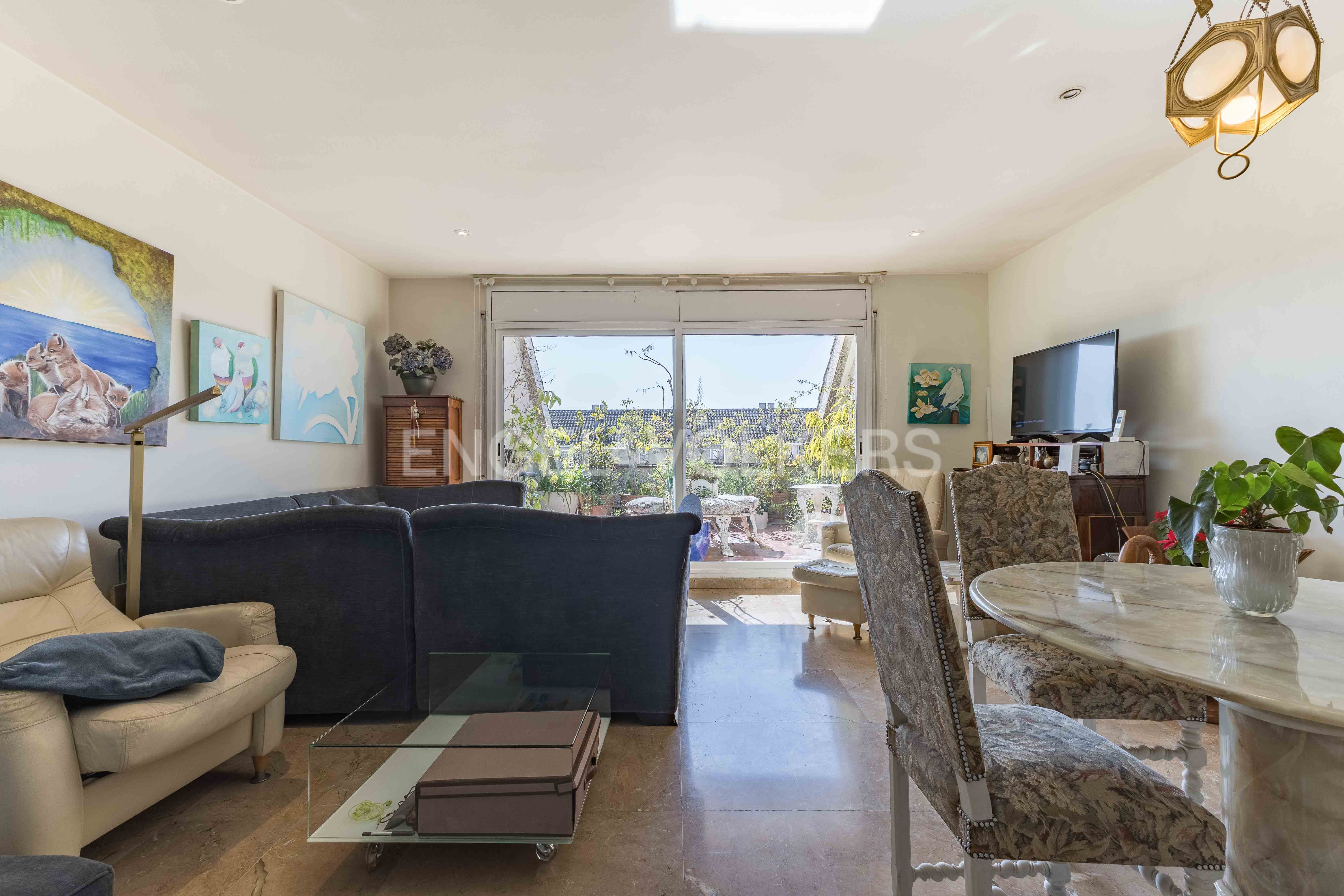 Living room of House or chalet for sale in Esplugues de Llobregat  with Heating and Terrace