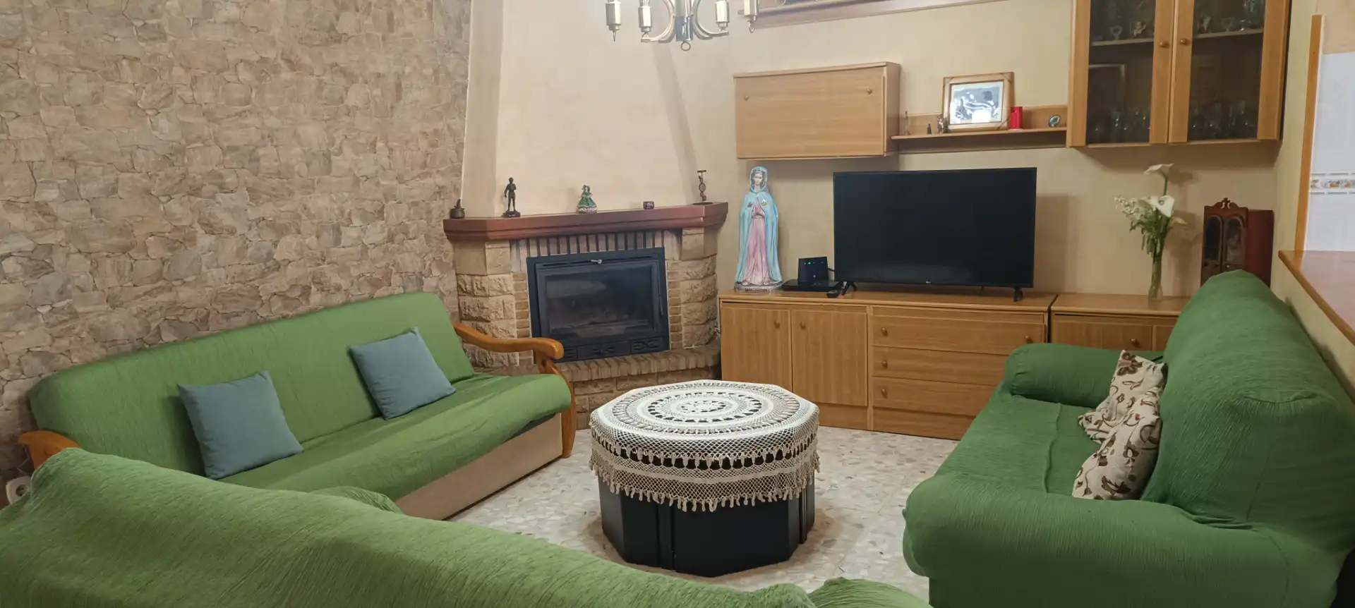 Sala de estar de Piso en venta en Callosa de Segura con Aire acondicionado, Jardín privado y Trastero