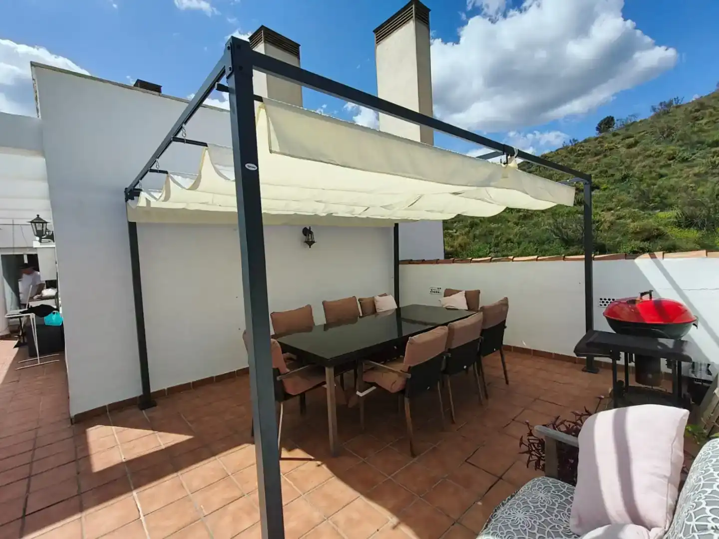 Terrassa de Àtic de lloguer en Rincón de la Victoria amb Aire condicionat, Terrassa i Moblat