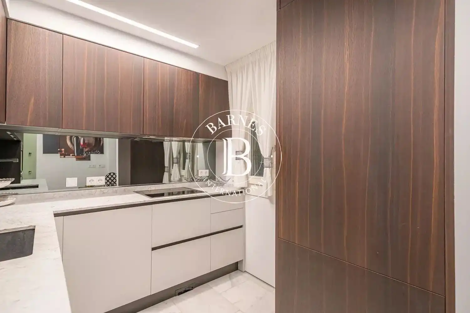 Kitchen of Flat for rent in Madrid  with Air Conditioner, Heating and Swimming Pool