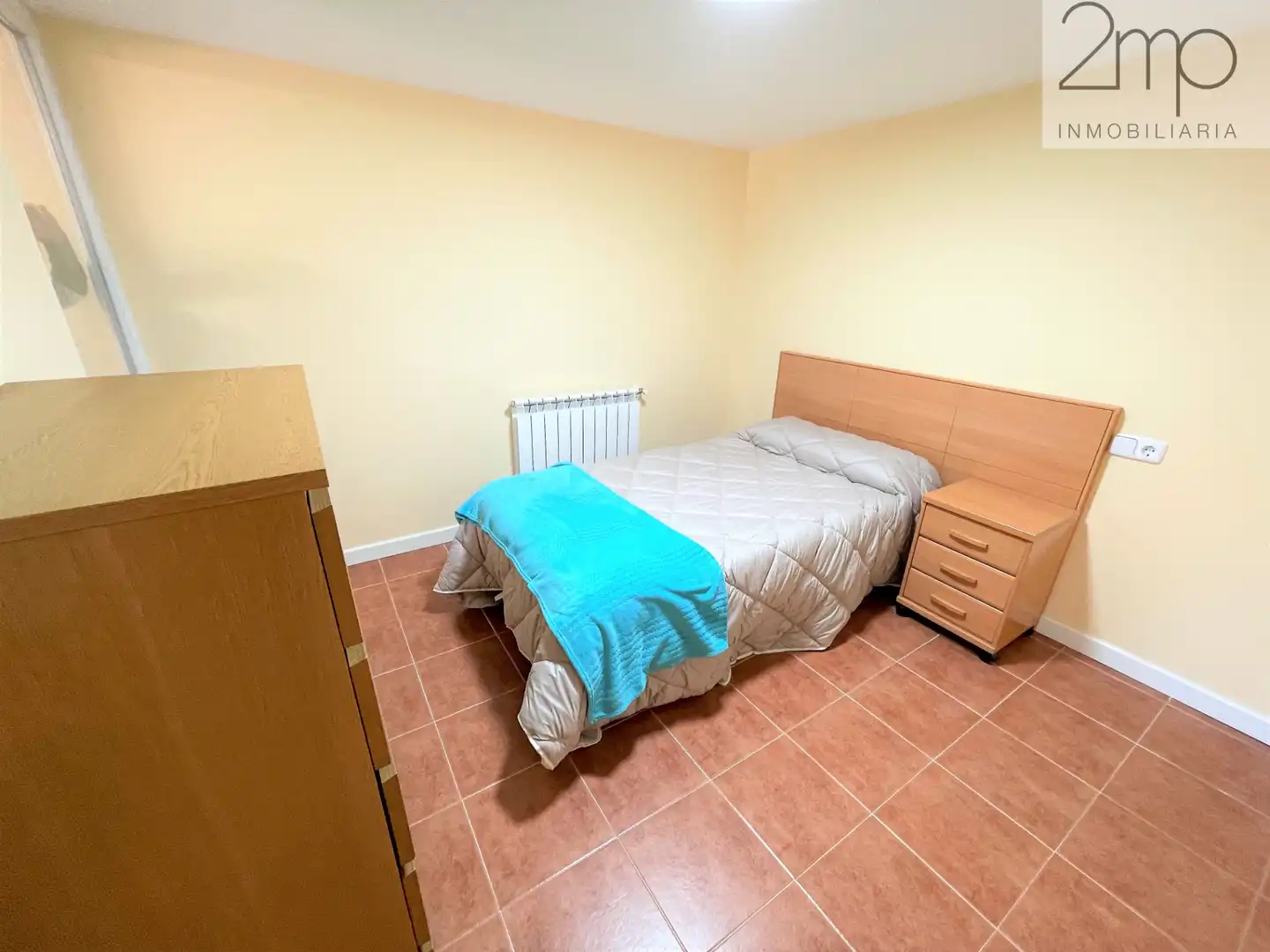 Habitación de Apartamento de alquiler en Manzanares El Real con Calefacción, Amueblado y Lavadora