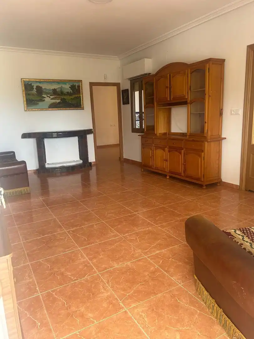 Living room of Houses for rent in Hondón de las Nieves / El Fondó de les Neus  with Heating, Private garden and Storage room