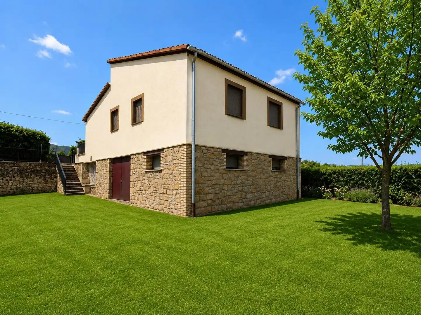 Vista exterior de Casa o chalet en venta en El Vilosell con Jardín privado y Terraza