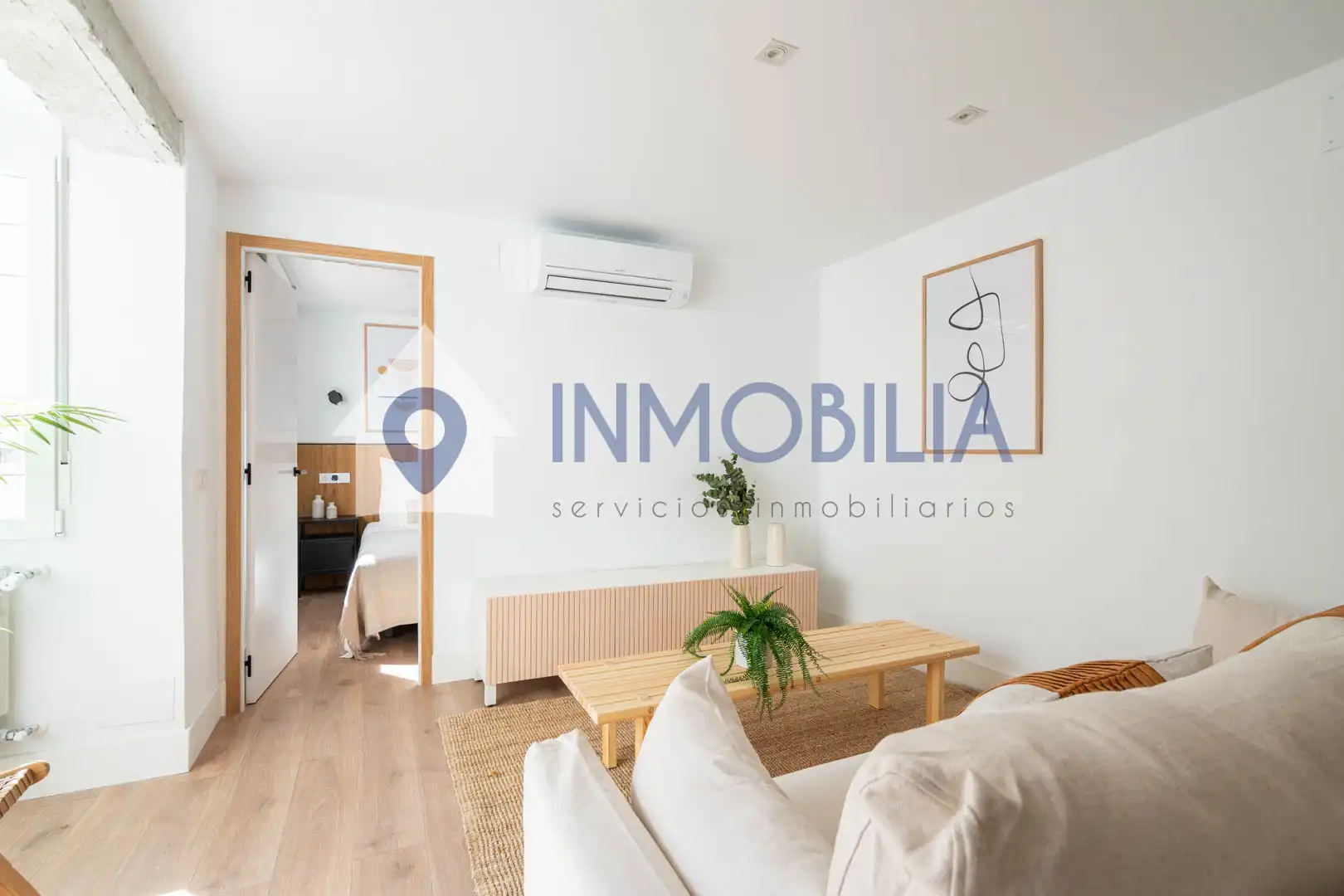 Schlafzimmer von Wohnung zum Verkauf in  Madrid Capital mit Klimaanlage und Heizung