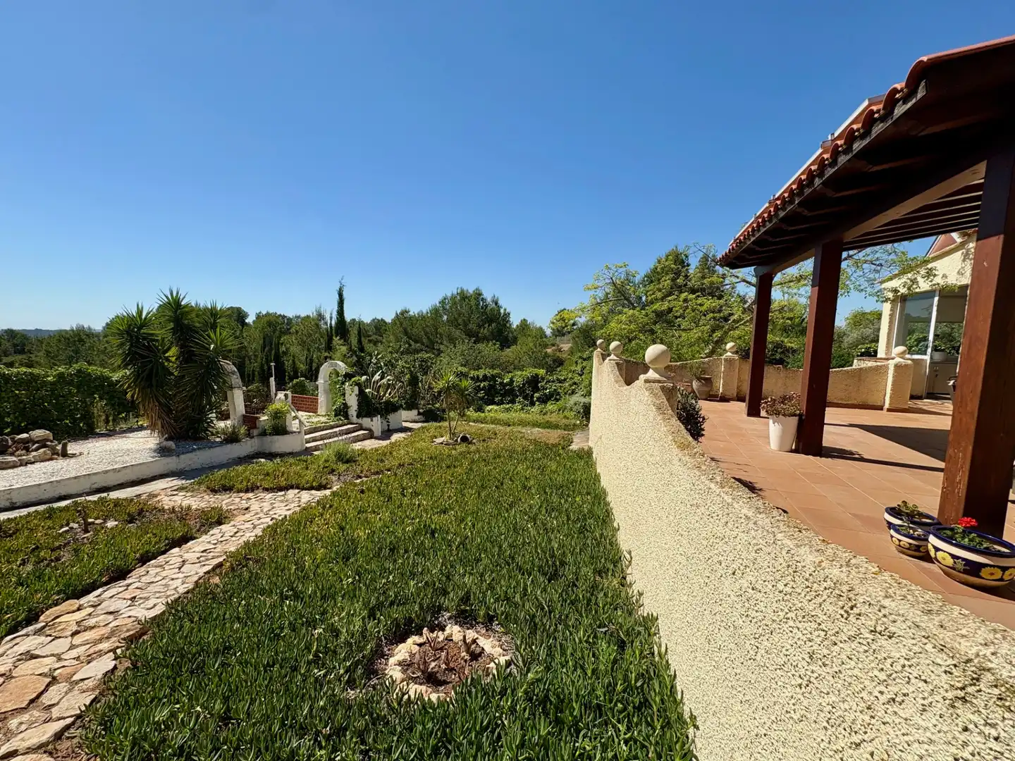 Jardí de Casa o xalet en venda en Cheste amb Aire condicionat, Calefacció i Jardí privat