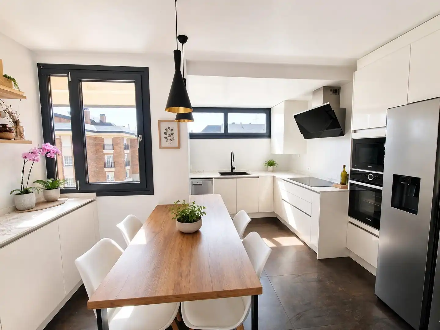 Kitchen of Attic for sale in Majadahonda  with Air Conditioner, Heating and Private garden