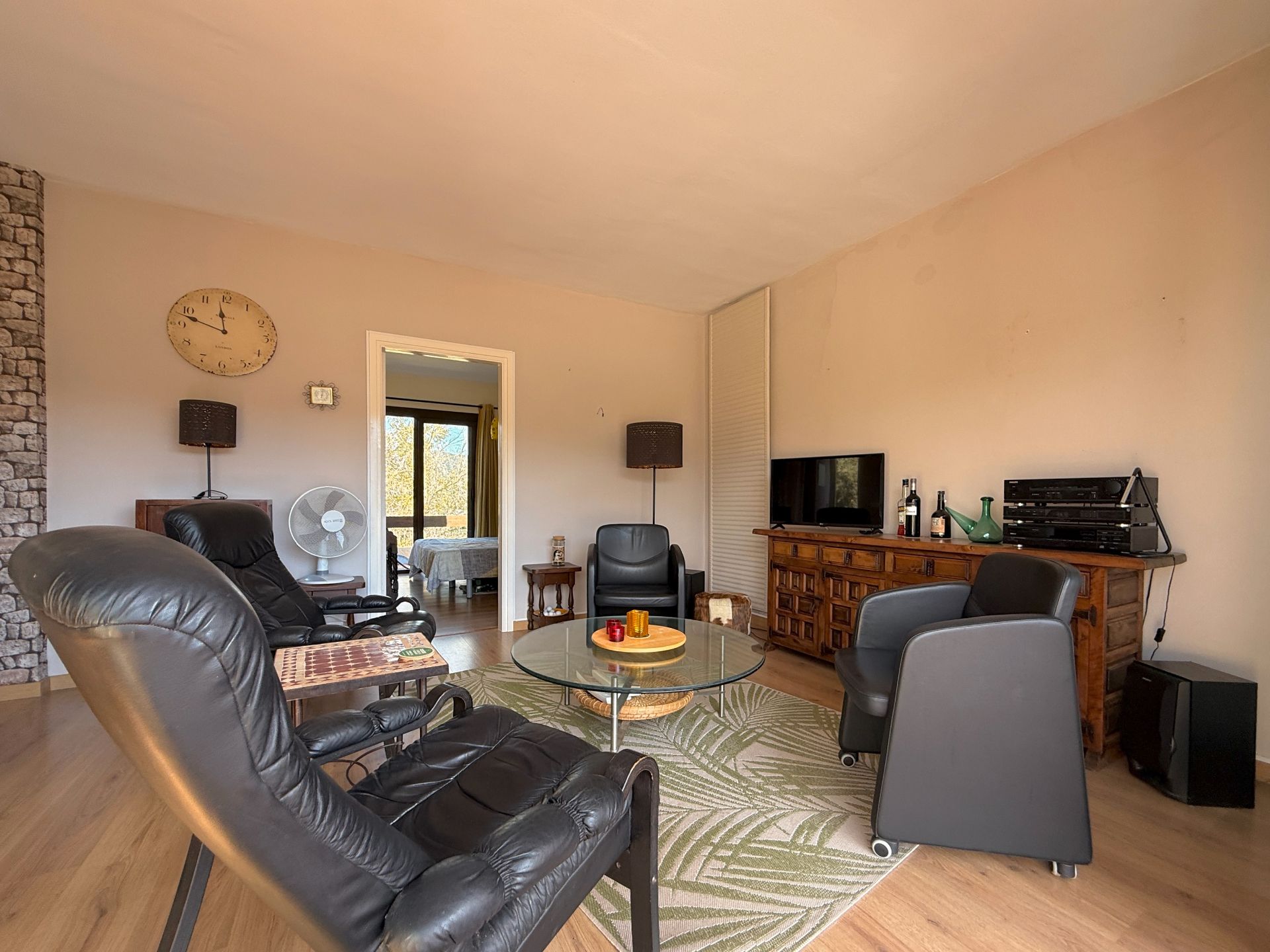 Wohnzimmer von Wohnungen zum verkauf in Santa Cristina d'Aro mit Heizung, Terrasse und Möbliert