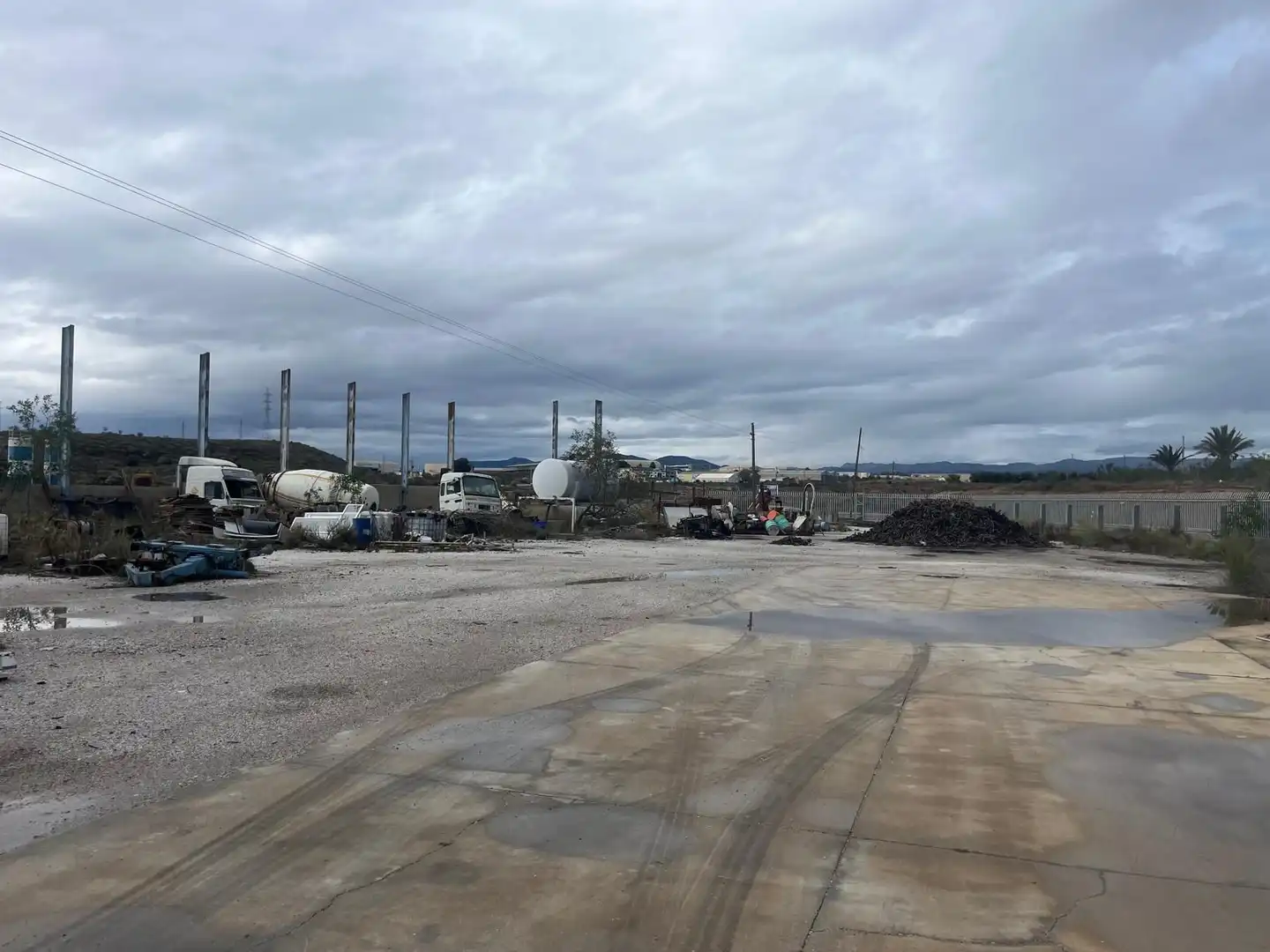 Parking of Industrial buildings for rent in Arboleas