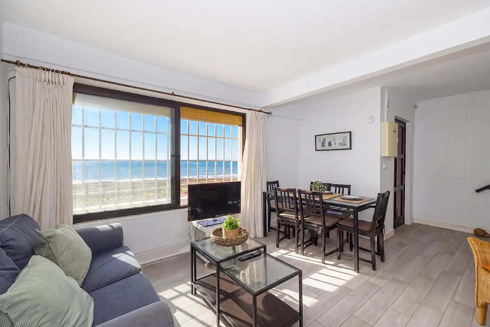 Sala de estar de Casa adosada en venta en Mijas