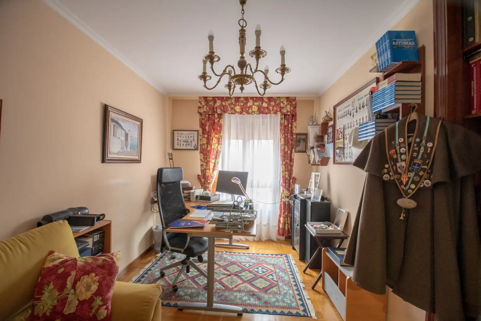 Sala de estar de Piso en venta en Villaviciosa con Calefacción, Parquet y Trastero