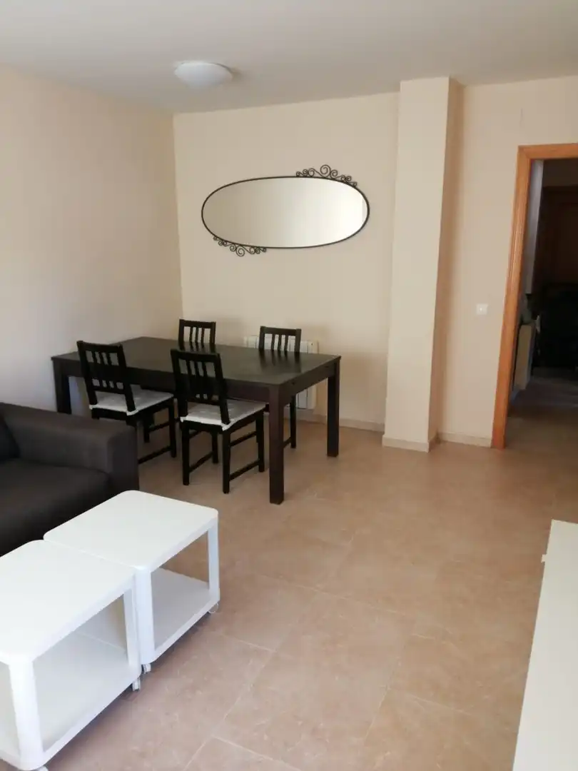 Dining room of Flat for sale in El Vendrell  with Heating, Terrace and Furnished