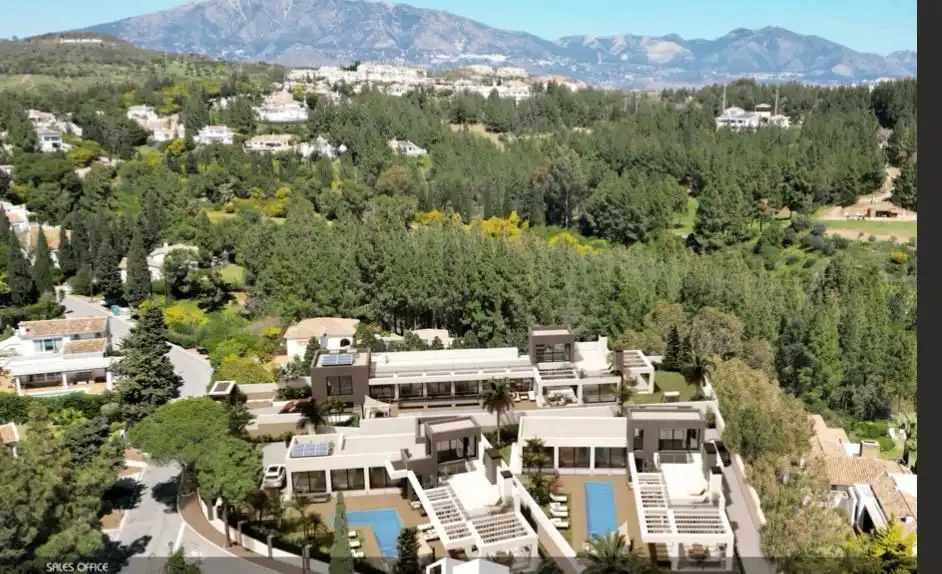 Vista exterior de Casa o chalet en venta en Mijas con Aire acondicionado, Calefacción y Jardín privado