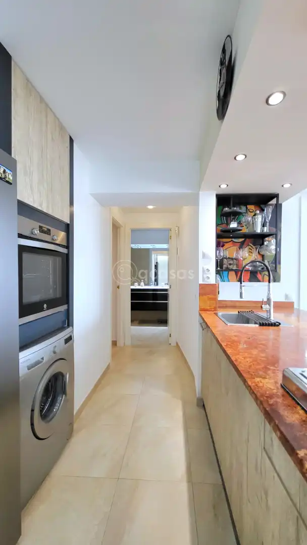 Cuina de Apartament en venda en Benalmádena amb Aire condicionat, Calefacció i Terrassa