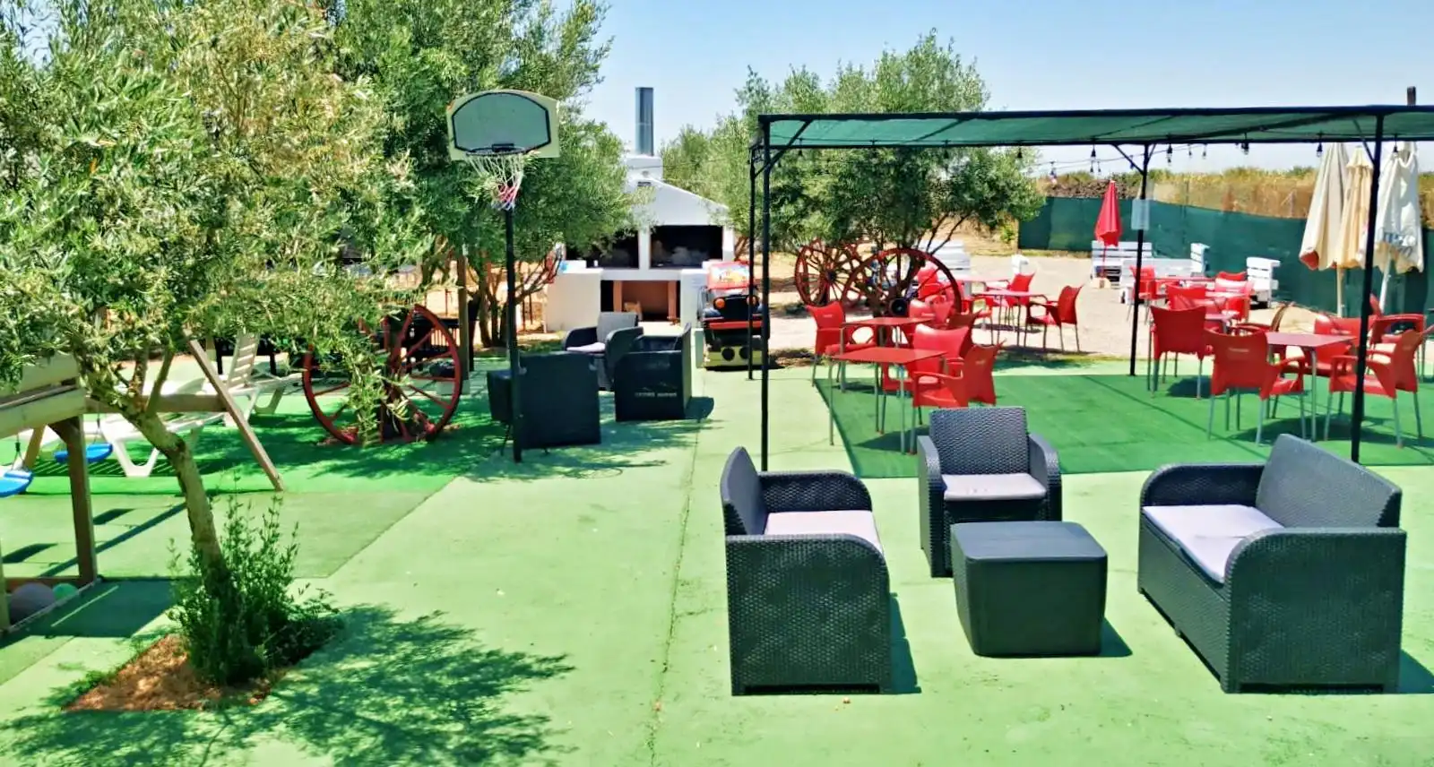 Terraza de Casa o chalet en venta en Alcalá del Júcar con Aire acondicionado, Jardín privado y Terraza