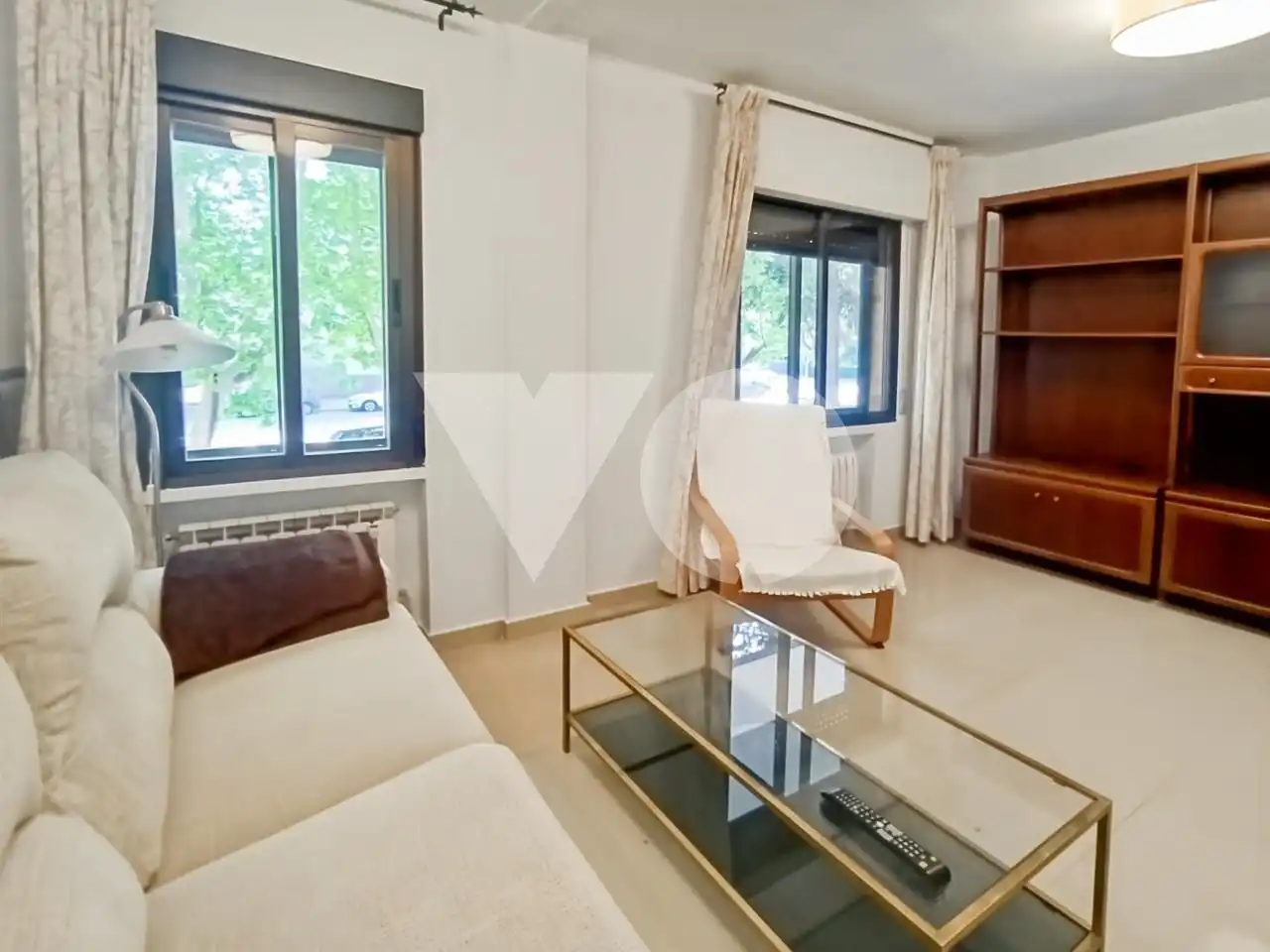 Living room of Flat for rent in Madrid  with Heating, Swimming Pool and Furnished