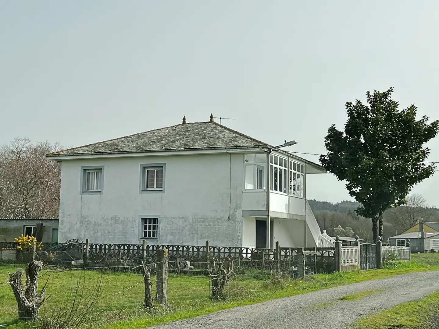 Exterior view of Houses for sale in Cospeito  with Heating, Private garden and Furnished