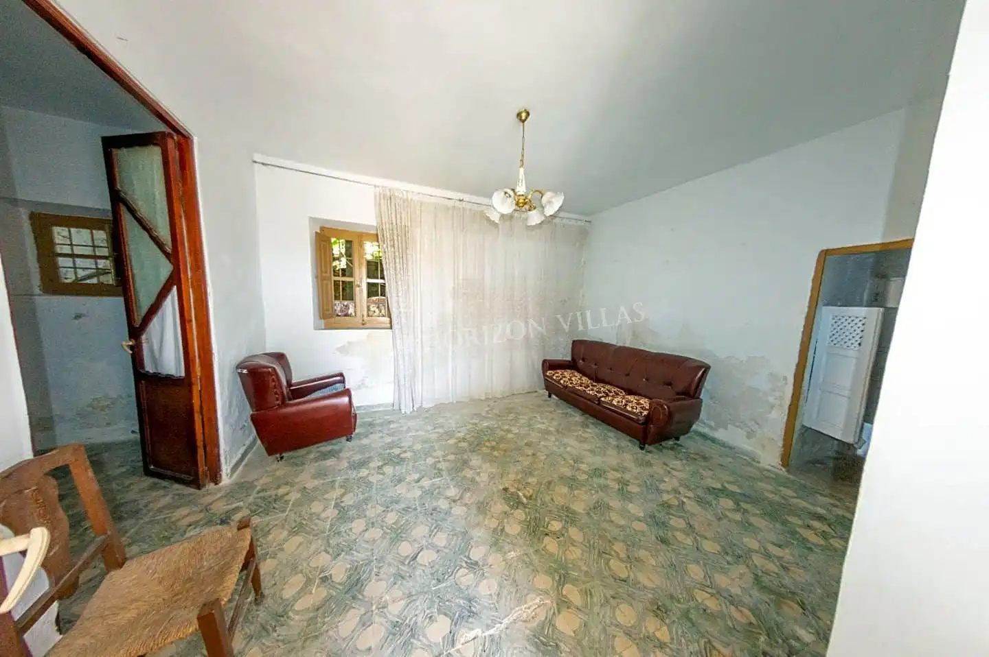 Sala de estar de Finca rústica en venta en Huércal-Overa con Jardín privado y Internet