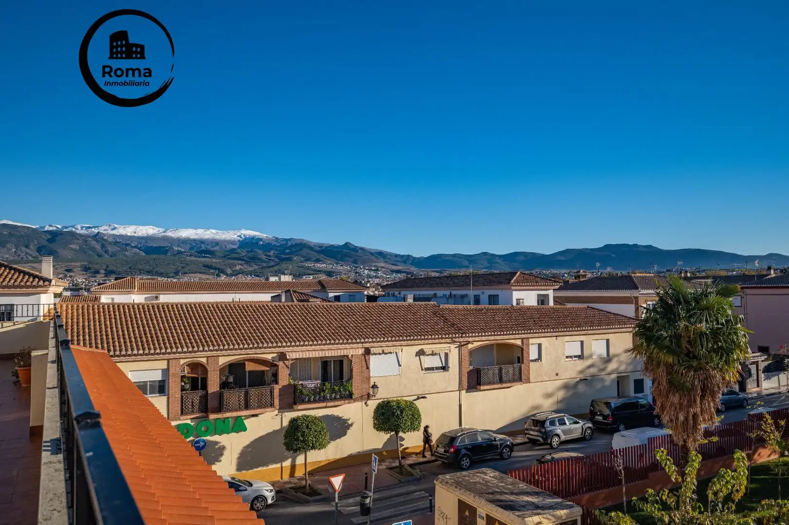 Exterior view of Attic for sale in Armilla  with Terrace, Storage room and Furnished