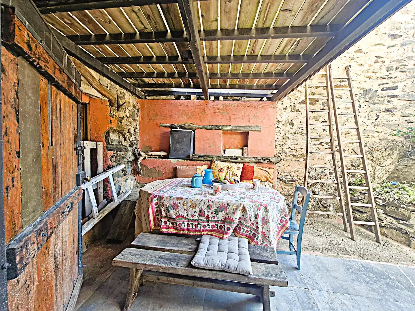 Terrassa de Casa o xalet en venda en Enciso amb Calefacció, Jardí privat i Terrassa