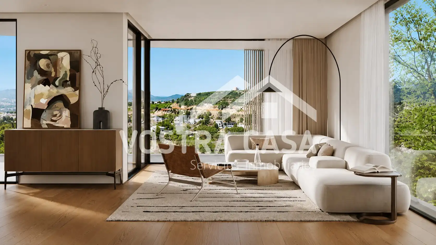 Sala d'estar de Casa o xalet en venda en Chiva