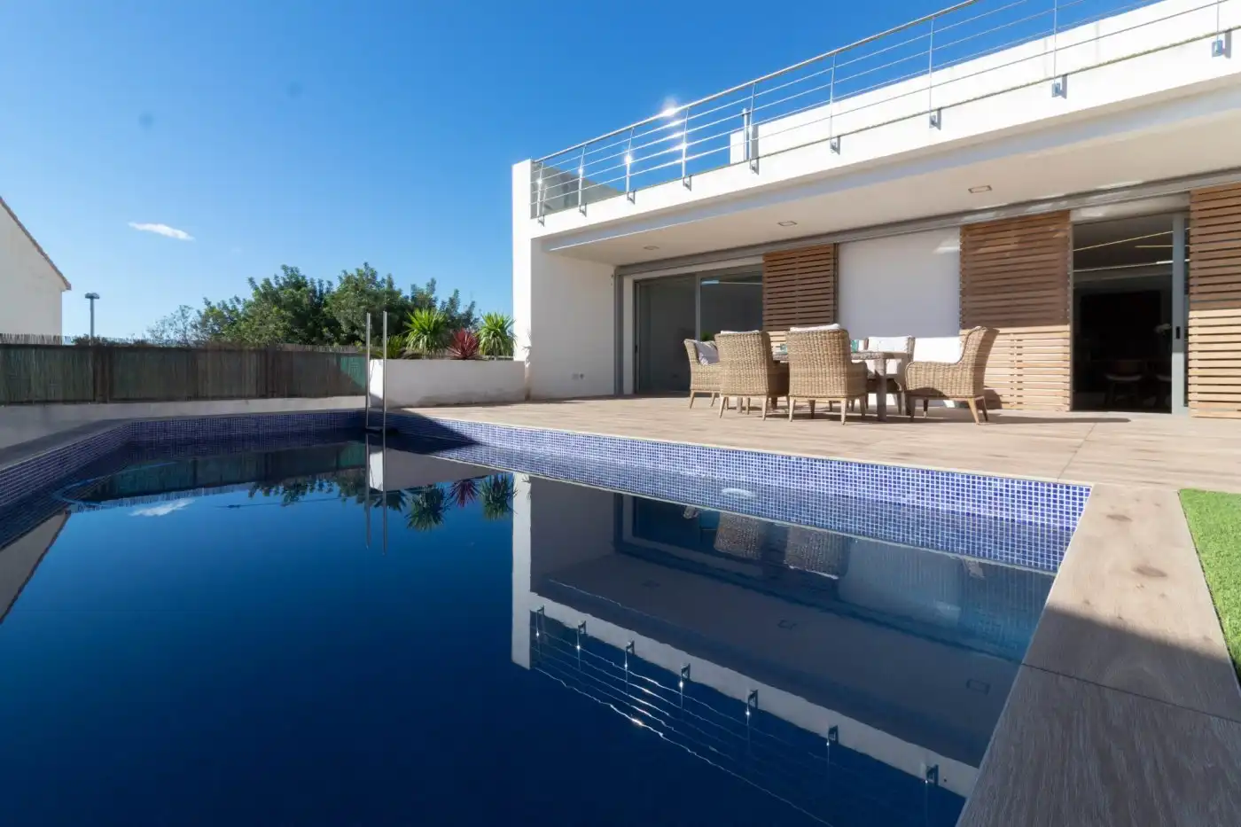 Swimming pool of Houses for sale in Turís  with Air Conditioner, Heating and Private garden