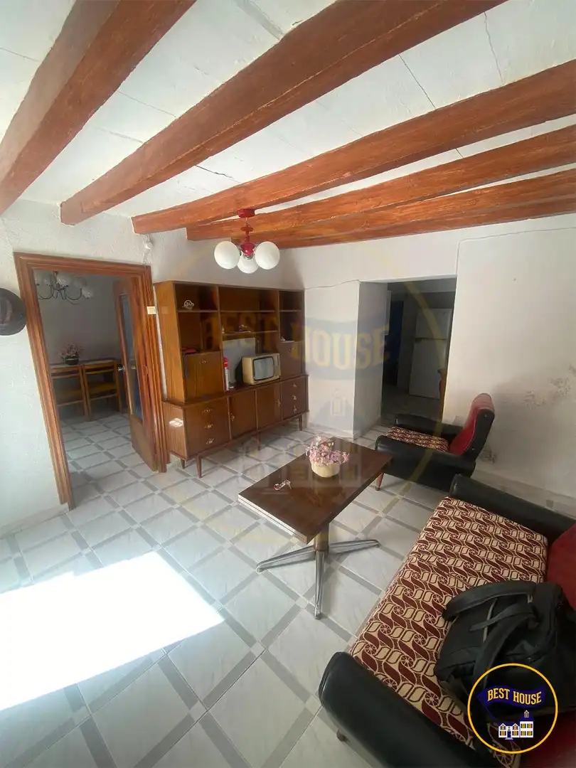 Sala de estar de Finca rústica en venta en Cañaveras con Calefacción y Trastero