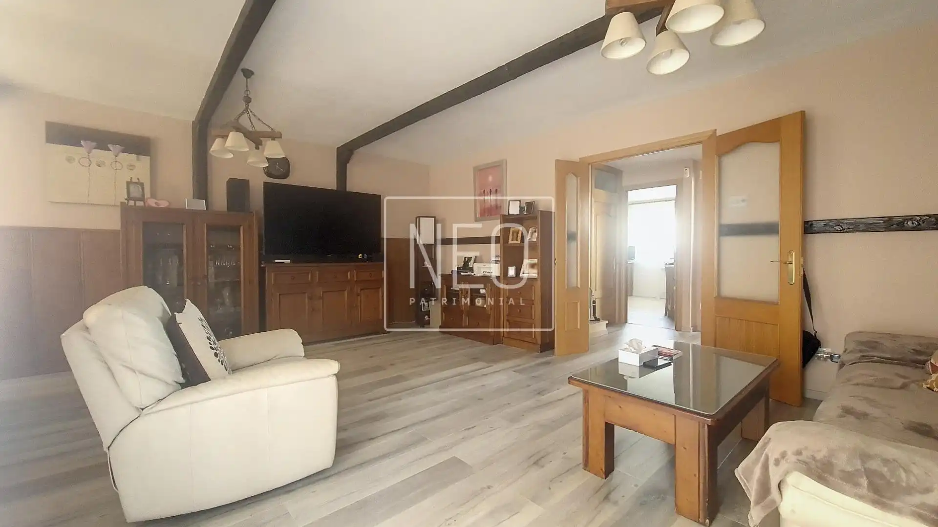 Sala de estar de Casa adosada en venta en Parla con Aire acondicionado, Calefacción y Balcón