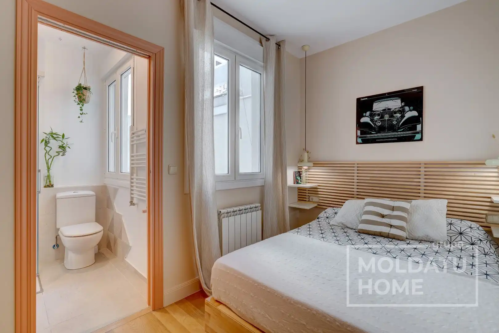 Bedroom of Flat for sale in Donostia - San Sebastián   with Air Conditioner and Heating