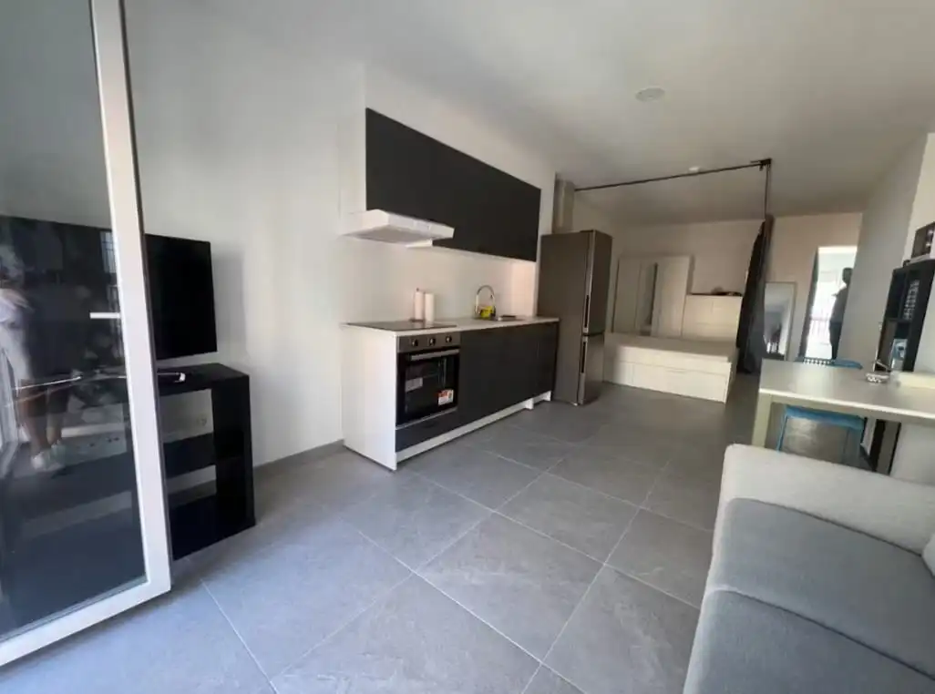Kitchen of Flat for rent in Valencia  with Air Conditioner, Heating and Terrace