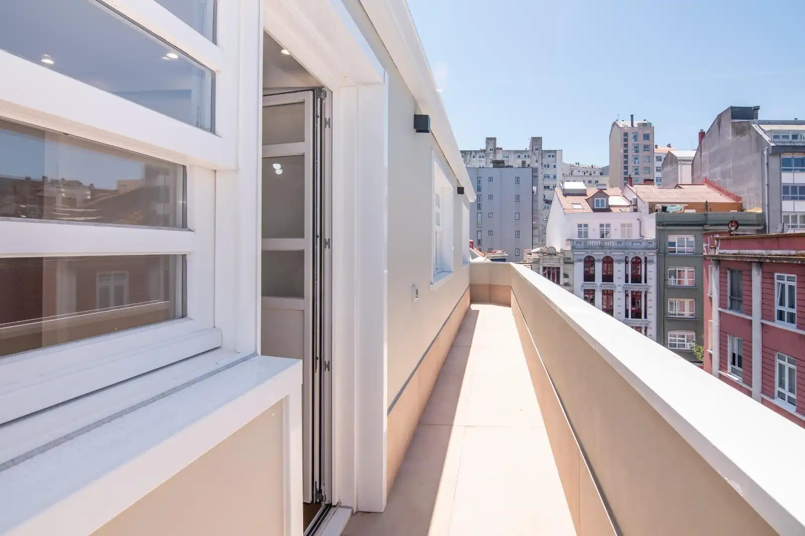 Balcony of Attic for sale in A Coruña Capital   with Heating