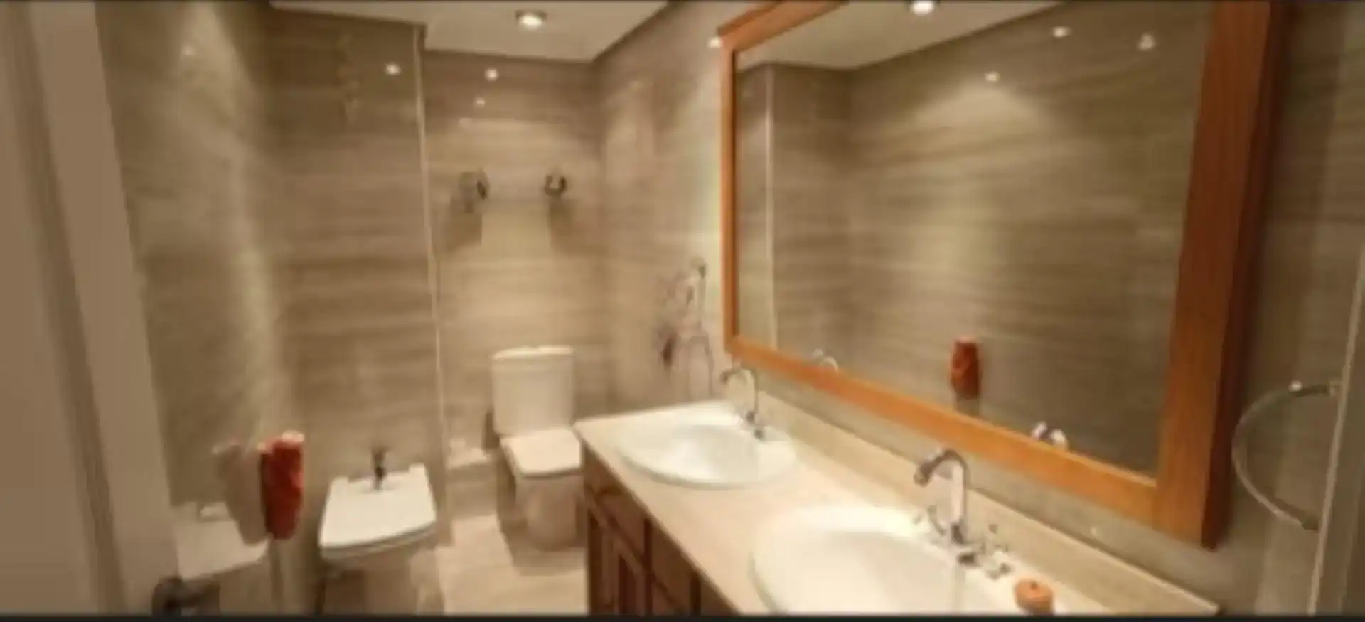 Badezimmer von Wohnung zum Verkauf in Zamora Capital  mit Klimaanlage und Balkon