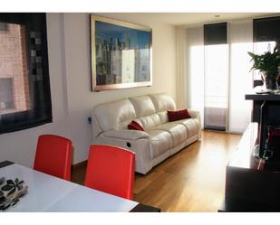 Living room of Duplex for sale in Les Franqueses del Vallès  with Air Conditioner, Parquet flooring and Terrace