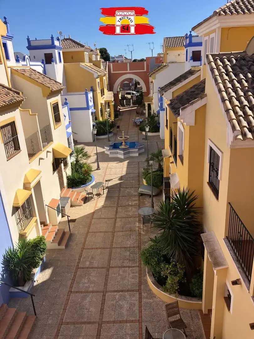 Vista exterior de Casa o chalet en venta en San Javier con Aire acondicionado, Jardín privado y Amueblado