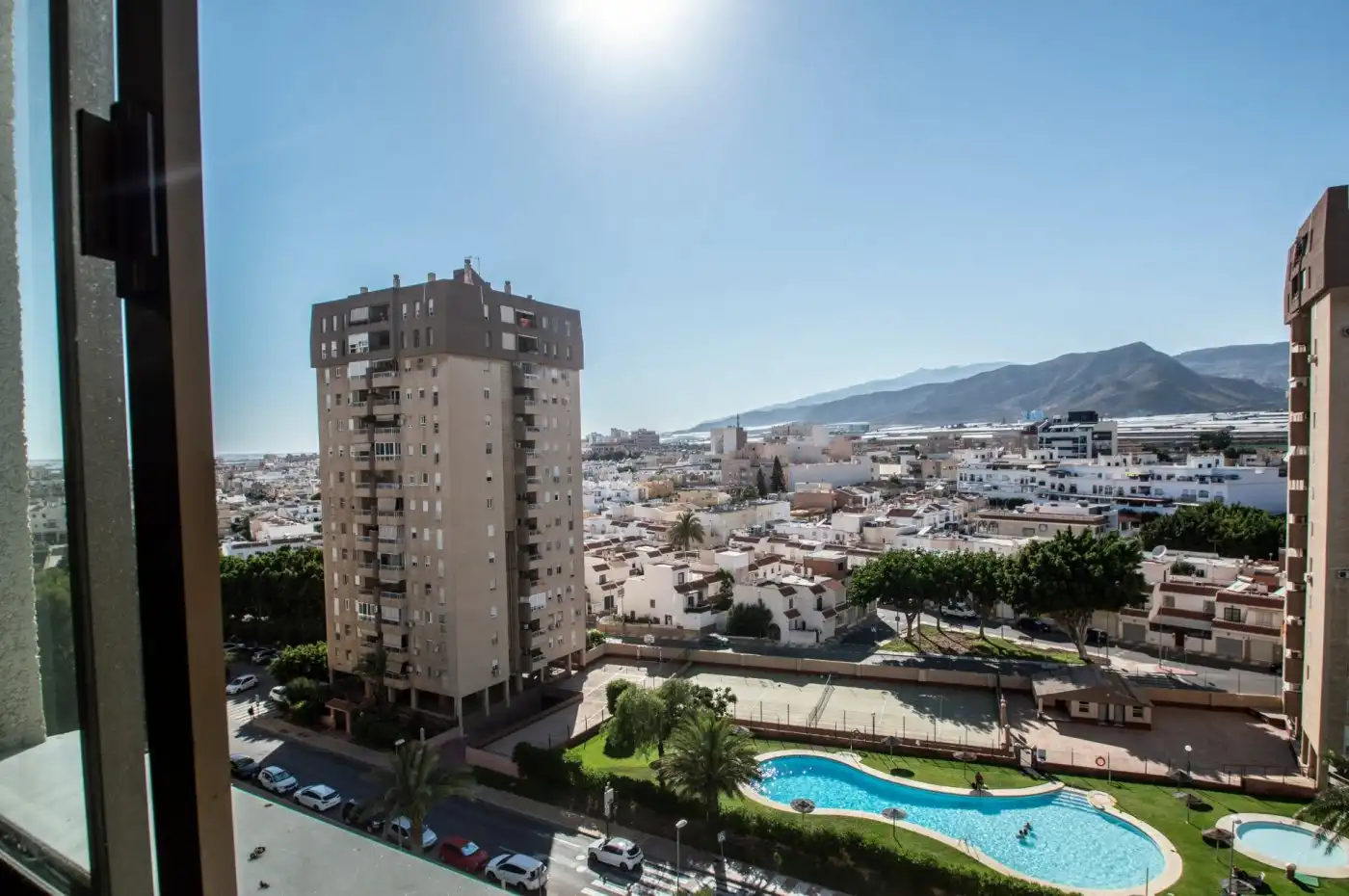 Exterior view of Flat for rent in Roquetas de Mar  with Terrace and Community pool